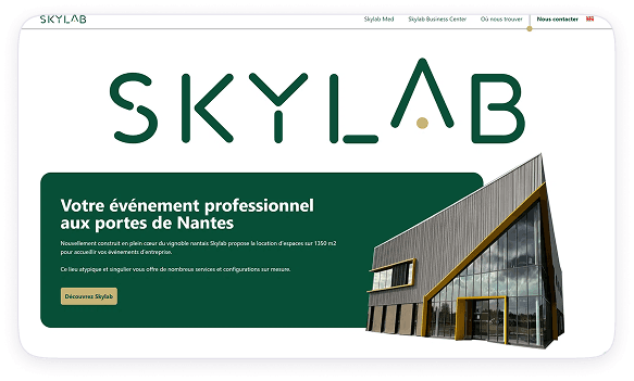 Page d'accueil - Skylab