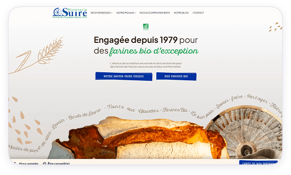 Page d'accueil - Minoterie Suire